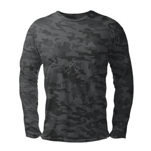 00% Polyester Spandex Sportswear Hunting Wear Fishing Wear Jersey Fishing Clothing Green Tactical Hunting Jersey <b>Long</b> <b>Sleeve</b> - Product Image 1