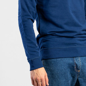 Servicio OEM Sudadera ligera para hombre liso teñido 100% algodón Material de Color sólido secado rápido sudadera para hombre a la venta - Product Image 6
