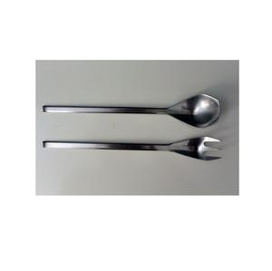 Cuillère à salade en laiton, ensemble de 2 pièces fabricant indien pour utilisation à la main pour taille personnalisée Offre Spéciale - Product Image 1