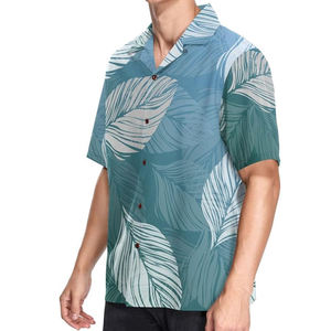 Chemise de plage décontractée à manches longues pour homme, respirante, pour les vacances d'été et le port quotidien - Product Image 2