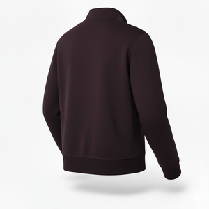 High quality 100% cotton <b>fleece</b> custom security guard uniform sweatshirts <b>quarter</b> <b>zip</b> <b>men</b> casual half <b>zip</b> sweatshirt - Product Image 5