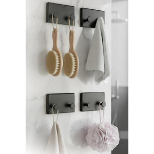 Kit d'Accessoires Muraux Modernes pour Salle de Bain et Cuisine, Installation Facile, Adhésif Chromé, Écologique, Anti-Corrosion - Product Image 1