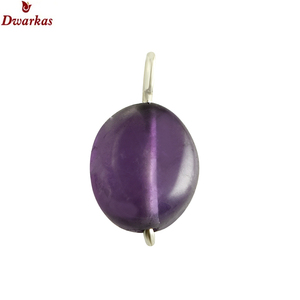 Fabricant de haute qualité 925 argent sterling quartz fumé pierre pendentif bracelet collier accessoires prêt stock bas prix - Product Image 4