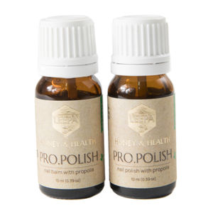 Natural PRO.POLISH Esmalte de uñas Producto orgánico para el cuidado de las uñas Gel de esmalte de uñas con propóleo - Product Image 1