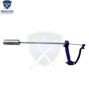 Pistolet à bolus vétérinaire en acier inoxydable, pistolet à médicaments pour vache, chèvre, mouton, bétail, instruments vétérinaires - Product Image 5