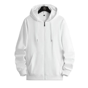 Sweat-shirts à capuche pour hommes de haute qualité 100% coton 340g écologiques, imprimés en relief, design personnalisé, chauds pour l'hiver, vente en gros - Product Image 4