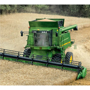 Moissonneuse-batteuse sur chenilles avec une excellente stabilité et une haute productivité pour l'agriculture sur terrain humide - Product Image 2