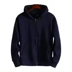 Sweat à capuche en coton épais pour homme avec doublure en polaire confortable, coupe décontractée et construction durable, idéal pour les temps frais. - Product Image 6