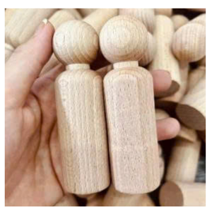 ตุ๊กตาไม้ธรรมชาติทำจากไม้ธรรมชาติสำหรับ100% งานทำมือของแท้ตุ๊กตาไม้ธรรมชาติสำหรับส่งออก - Product Image 5