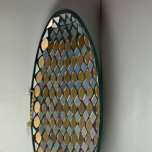 Juego de Portavelas de Cera de Abeja para Fiesta de Navidad, 100 Piezas, MOQ, Acabado Mosaico, Hecho a Mano, Decoración Moderna para el Hogar - Product Image 1