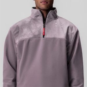 Veste pull à fermeture éclair pour homme avec tissu doux et design polyvalent pour une utilisation décontractée ou athlétique - Product Image 2