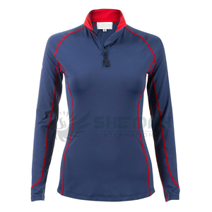 2025 compresión transpirable térmica camisa de equitación capa Base ropa ecuestre diseñada para calidez flexibilidad comodidad - Product Image 1