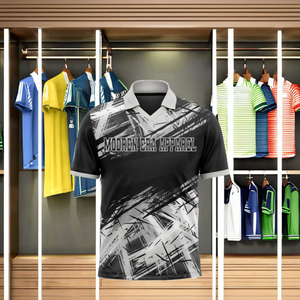 Conjunto de Cricket colorido de uniforme de equipo de nuevo diseño personalizado OEM con logotipos sublimados en Jersey - Product Image 1