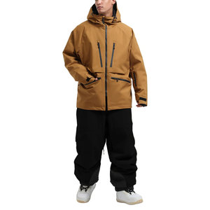 Traje de Esquí Personalizado para Hombre, Transpirable, Talla Grande, Ropa de Invierno de Alta Calidad, 100% Poliéster - Product Image 1