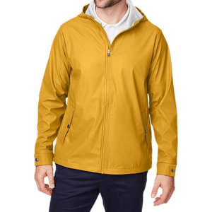 Chaqueta de lluvia de manga larga de estilo callejero para hombre, Material de poliéster ligero para ropa de invierno al aire libre - Product Image 1