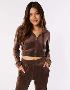 Conjunto de chándal informal de dos piezas para mujer, sudadera de manga larga con cuello redondo, pantalones de chándal con cordón y capucha, traje de chándal con cuello redondo - Product Image 2