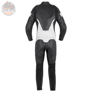 Combinaison en cuir de course moto durable et confortable pour femmes | Ensemble deux pièces avec coutures renforcées et doublure ventilée - Product Image 4