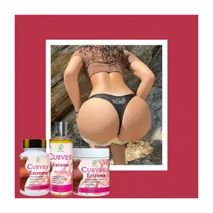 Wholesale Herbal Remedy Butt Enhancement Cream Oil Serum Set Curves Extreme Butt Enlargement Set