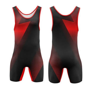 2025 maillots de lutte pour hommes sans manches supporters athlétiques lutte uniforme sport combinaisons lutte Singlet sublimation - Product Image 2