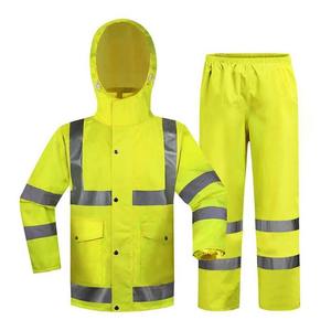 Overol de Seguridad de Alta Visibilidad para Invierno, Impermeable, Reflectante, con Forro, Clase 3, Certificado CE, Antibacteriano - Product Image 5