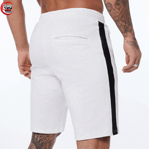 Pantalones cortos para correr para gimnasio informales de verano para hombre, nueva moda, patrón sólido, estampado por sublimación, transpirable, malla personalizada, 100%, antiarrugas - Product Image 2
