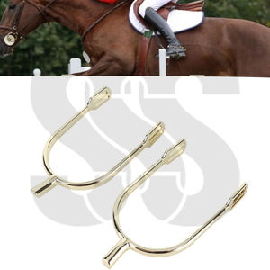 Nouvelles éperons d'équitation tendance, durables et légers, en acier inoxydable/acier au carbone/laiton, lot de 4 pour la pratique quotidienne et les performances - Product Image 5
