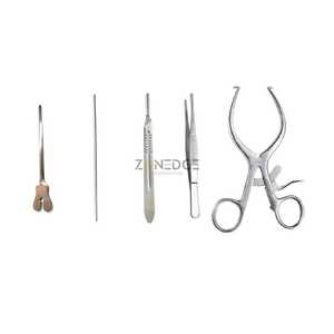 Juego de instrumentos de cirugía de rodilla ortopédica de animales pequeños veterinarios de acero inoxidable de alta calidad instrumentos médicos de PENTAX - Product Image 6