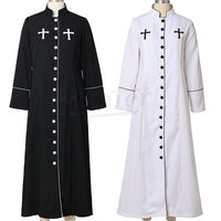 Beste Qualität Benutzer definierte Priester Gewänder Kirche Christliches Kostüm Massen priester Kostüme TV Charakter & Halloween