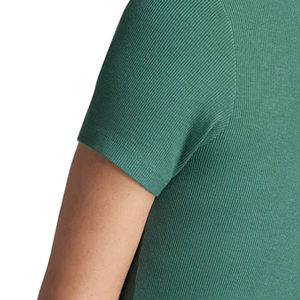 Camiseta de algodón y poliéster para mujer de talla grande de marca del fabricante de Bangladesh, Camiseta cómoda con logotipo bordado de buena calidad - Product Image 5