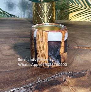 Venta caliente Color personalizado y resina de madera Bakhoor quemador de incienso incensario Medkhan Mabkhara evaporador para Eid Ramadan Home - Product Image 5