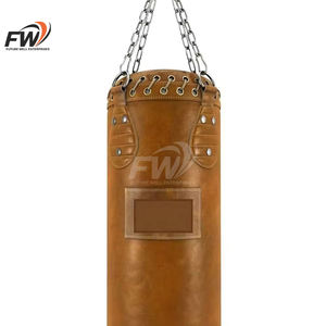 Sacos de Boxeo de Cuero Vacuno de Primera Calidad, los Más Vendidos, Estilo Profesional Popular, Sacos de Boxeo Personalizados - Product Image 2