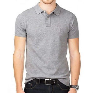 Camisetas personalizadas para hombres y mujeres, polos baratos de algodón y poliéster, camisetas Polo de manga corta en blanco, informal, estampado Digital, tejido sólido - Product Image 5