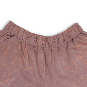 Shorts streetwear personnalisés pour femmes, lavage minéral, respirant, écologique, 100% coton, 240 GSM, anti-rétrécissement - Product Image 3