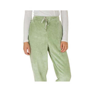 Pantaloni Jogger Cargo in Tela Comodi per Ragazze Hippie Rose, Vita Alta/Media, Traspiranti, Casual, Verdi, Taglia XS, Effetto Stropicciato Animalier - Product Image 2