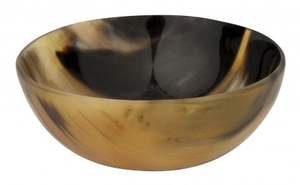 Cuenco de Cuerno de Búfalo Tallado a Mano para Utensilios de Cocina Tradicionales y Étnicos, Cuenco de Cuerno con Acabado Natural para una Vida Orgánica y Sostenible - Product Image 6