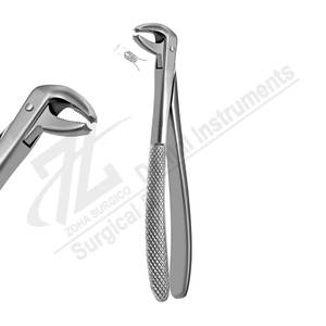 Fórceps de extracción Fig 73 Molares inferiores Extracción de dientes Fórceps quirúrgicos Patrón inglés Juego dental Instrumento quirúrgico Pakistán - Product Image 1