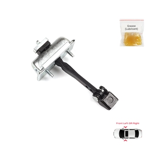 BDP1303 limiteur de sangle de contrôle d'arrêt de charnière de porte avant pour Citroen C3 MK3 208 2008 MK1 5 portes hayon 9671891380 Bross pièces automobiles - Product Image 1