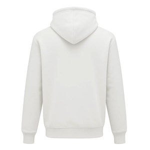 Men's Red Hooded Sweatshirt Regular Fit Casual Pullover With Front Pocket Autumn Wear French Terry Knitted <b>Hoodie</b> - Product Image 4