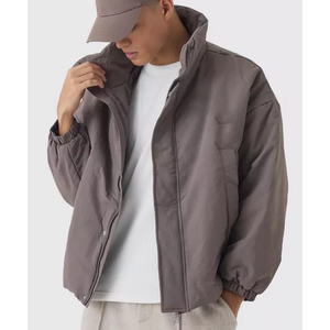 Latest New Design Embroidery Casual <b>Collar</b> Waterproof Windproof Breathable Winter <b>Jackets</b> High Quality Solid Color Puffer <b>Jacket</b> - Product Image 6