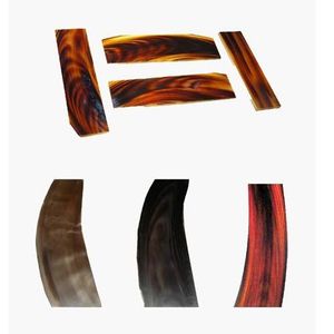 OPTICAL Best Quality Polished Natural Buffalo Horn Optical Frame Plates Quality Natural Crafts - Product Image 1