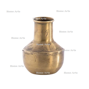 Ensemble de 2 vases à fleurs de tailles différentes, qualité supérieure, couleur or, laiton, vaisselle de mariage, vase par Home Arts - Product Image 2