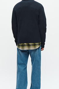 Suéter de Punto Cómodo, Suave y Cálido, de Tela Duradera, Corte Moderno para Hombre, Puños Elásticos Clásicos, Ajuste Relajado, Ligero - Product Image 3