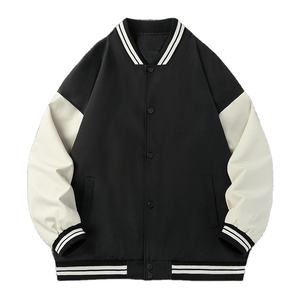 Collection Hiver 2026 Tendance : Blouson Letterman Homme Fin, Imperméable, Coupe-Vent, Écologique, Réversible, Style Urbain et Extérieur - Product Image 4