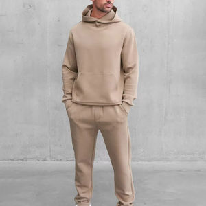 Conjuntos Deportivos Casuales de Invierno para Hombre, Tallas Grandes, Ropa Deportiva Atlética, 100% Algodón, Transpirable, Resistente al Viento, Elástico en Cuatro Direcciones - Product Image 4