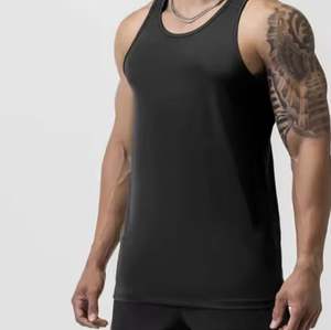 Vêtement quotidien Débardeur pour hommes Tissu respirant Coton Fournisseur direct OEM - Product Image 5