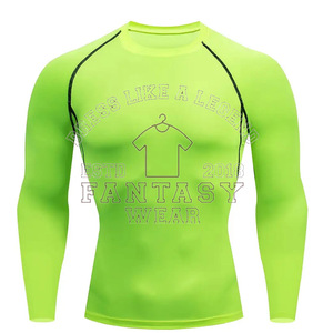 เสื้อฝึกแบบรัดกล้ามเนื้อระบายอากาศได้ดี2026แฟนตาซีออกแบบโลโก้ได้ตามต้องการ - Product Image 1