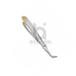Fórceps con punta de diamante Herramienta de cirugía dental profesional Fórceps con punta de diamante Agarre fuerte Fórceps de acero inoxidable - Product Image 6