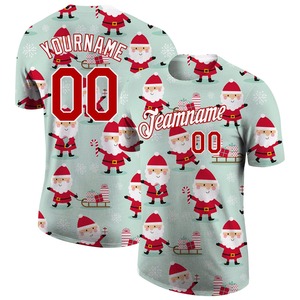 Unisex personalizado sublimado deportes béisbol Streetwear camiseta poliéster/algodón para hombres y mujeres - Product Image 4