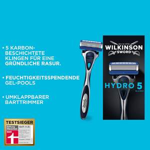 Wilkinson Sword Hydro 5 Razors + 4 Cuchillas de Afeitar para Hombre - Product Image 6