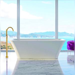 Prix d'usine ERIS Baignoire autoportante blanche 150x75x60 cm Meilleure vente Fournisseur de spas de luxe modernes Grossiste Fabricant - Product Image 6